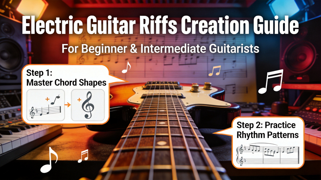 How to Create Catchy Radio-Ready Pop-Inspired Electric Guitar Riffs: A Complete Step-by-Step Guide for Beginners & Intermediates