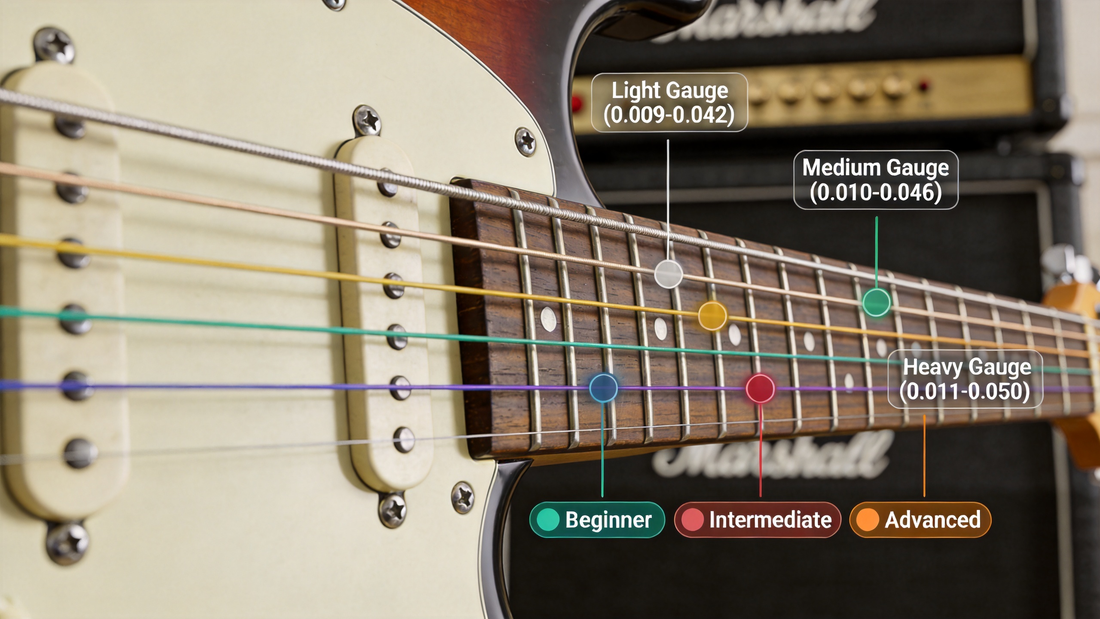 The Ultimate Guide to Choosing Electric Guitar String Gauges: Balancing Playability & Tone for Every Playing Style