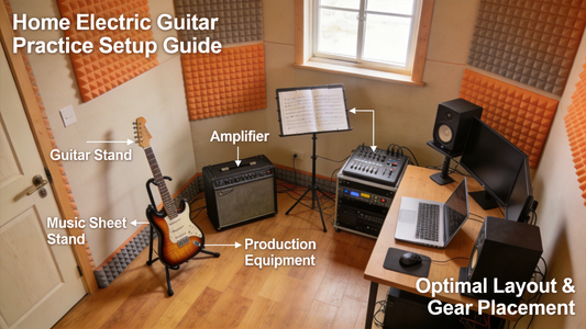 How to Set Up a Home Practice Space for Electric Guitar: A Complete Guide to Layout, Gear & Acoustics