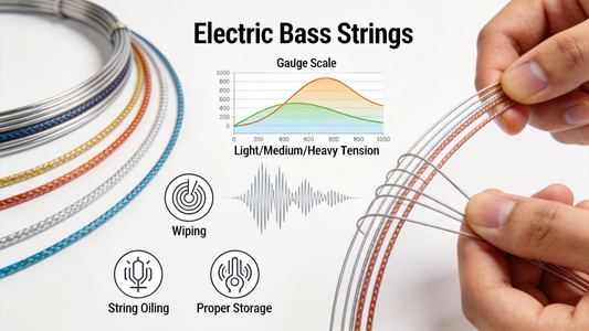 How to Choose the Right Electric Bass Strings: Material, Gauge & Tension Guides