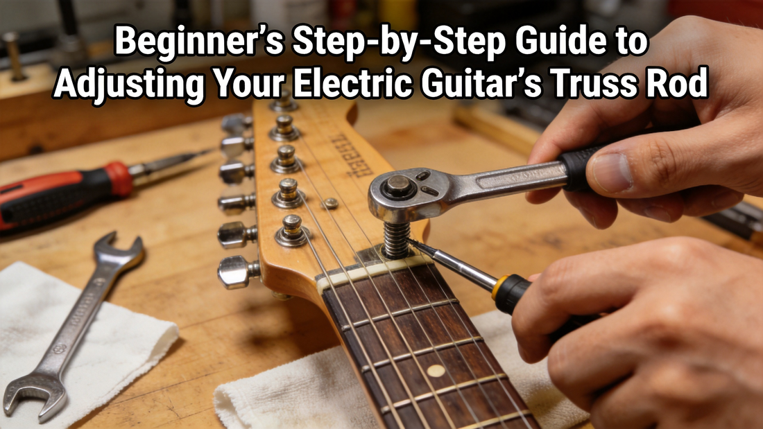 Beginner’s Step-by-Step Guide to Adjusting Your Electric Guitar’s Truss Rod to Fix Uneven Neck Bow & Boost Playability