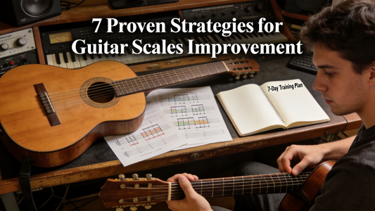How to Practice Guitar Scales Effectively: 7 Proven Strategies for Faster Improvement (Beginner to Intermediate Guitarists)