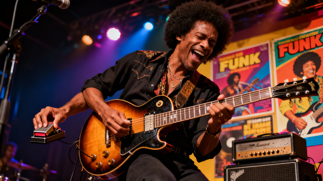 How to Use a Wah-Wah Pedal for Funk Electric Guitar Tones