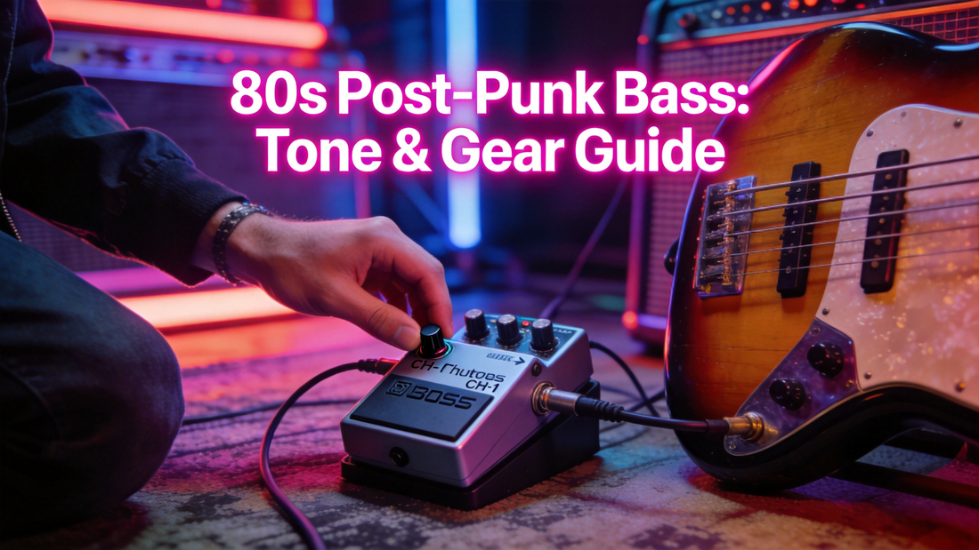 How to Use a Chorus Pedal on Bass for 80s Post-Punk Bass Lines: Add Warm, Lush Thickness Without Clouding Your Low-End Foundation