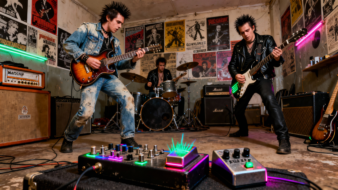 How to Use a Fuzz Pedal to Achieve Vintage Punk Guitar Tones