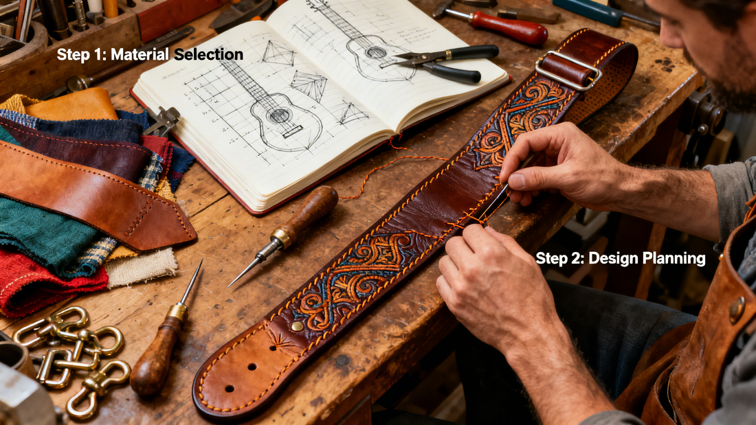 How to Create Your Own Custom Guitar Strap Design: Step-by-Step Guide
