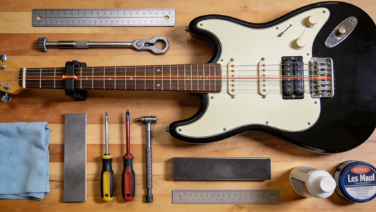 How to Set Up Electric Guitar Action for Optimal Playability & Tone