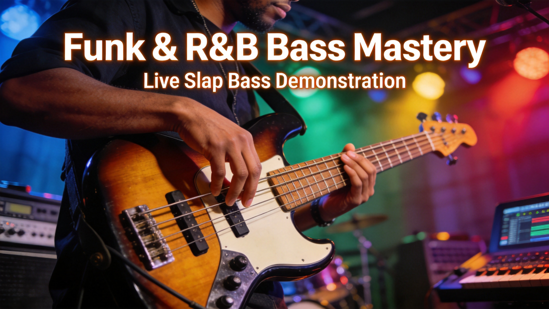 How to Incorporate Slap Bass Techniques into Funk & R&B Electric Bass Lines for Tighter, More Dynamic Live Performances