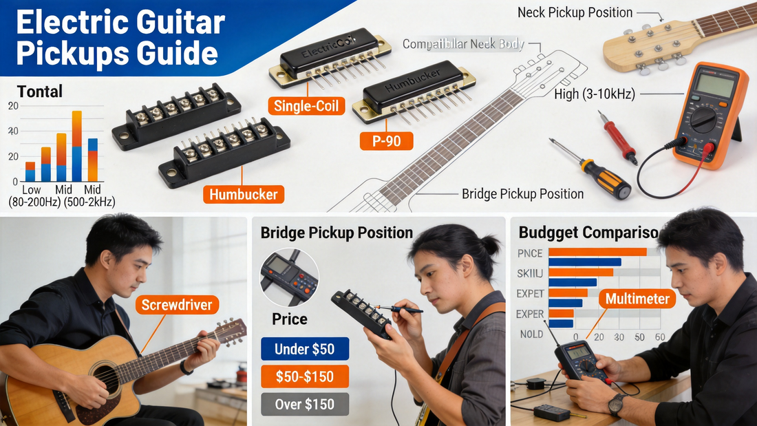 How to Choose the Right Electric Guitar Pickups: Step-by-Step Guide for Players of All Skill Levels
