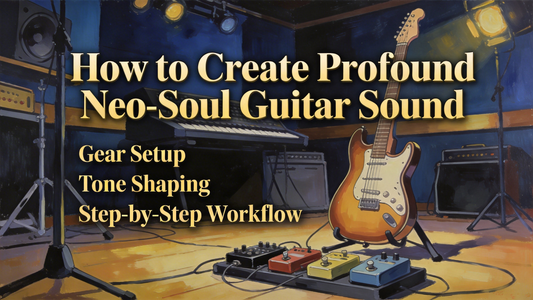 How to Create a Profound Neo-Soul Guitar Sound: From Gear Setup to Tone Shaping