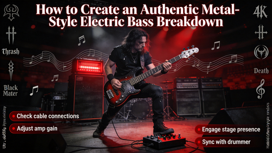 How to Create an Authentic Metal-Style Electric Bass Breakdown