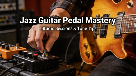 How to Use a Compressor Pedal on Electric Guitar for Clean Jazz Chords: Smooth Volume Fluctuations and Preserve Natural String Resonance