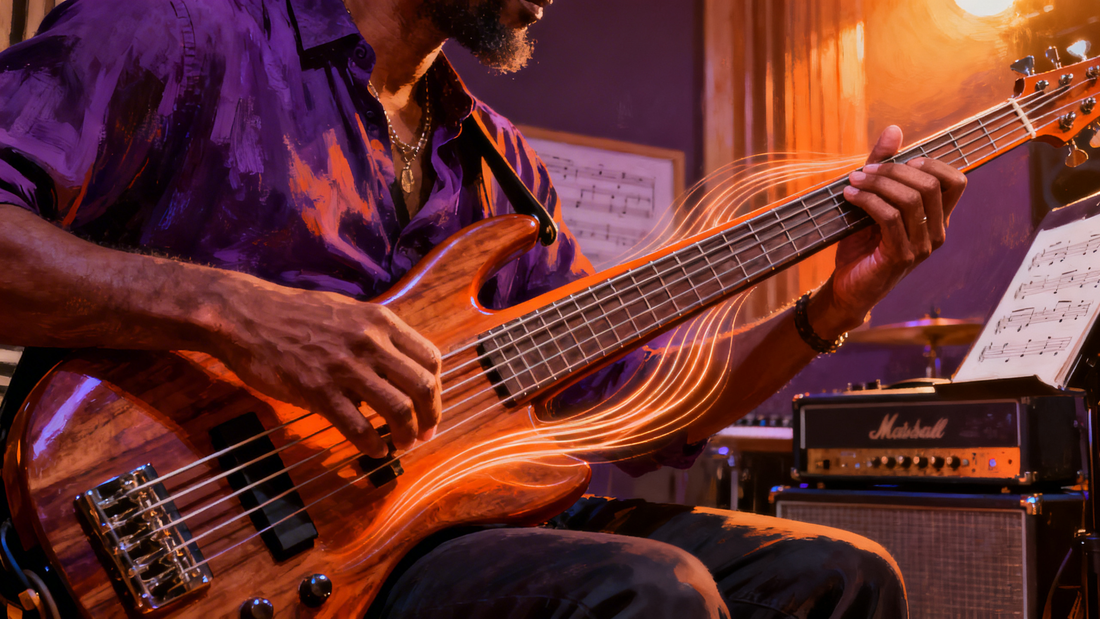 Crafting Funk-Inspired Basslines on a Fretless Bass: Techniques, Scales, & Groove Mastery