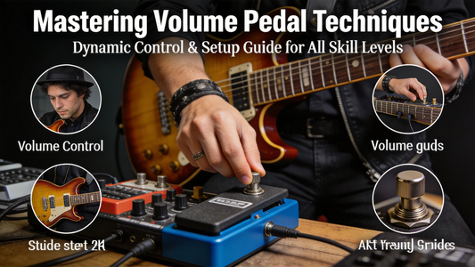 How to Use a Volume Pedal to Control Dynamics: A Complete Guide for Electric Guitar Players