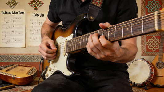 How to Create Folk-Inspired Guitar Arrangements on Electric Guitar