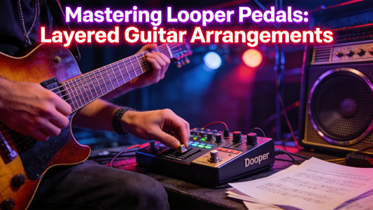 How to Use a Looper Pedal to Build Layered Electric Guitar Arrangements for Solo Practice and Live Performances