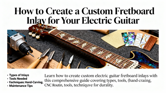 How to Create a Custom Fretboard Inlay for Your Electric Guitar