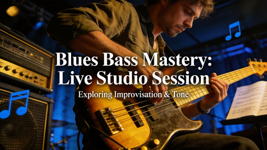 How to Improvise Bluesy Electric Bass Lines: A Guide to Blues Bass Improvisation, Walking Bass Patterns & Turnaround Licks