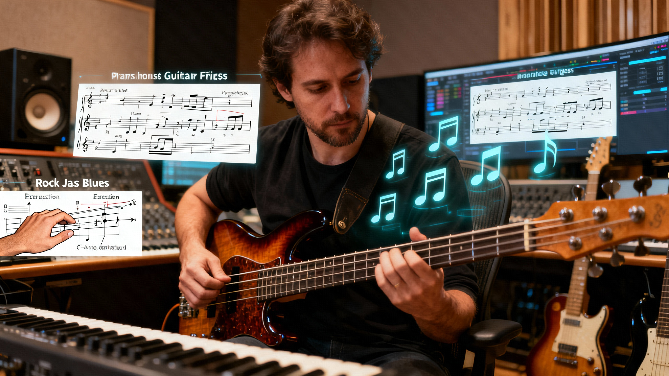 How to Adapt Famous Guitar Riffs to a Bass Guitar: A Comprehensive Gui ...