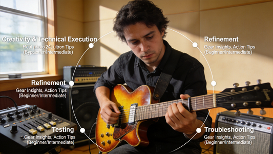 How to Develop Your Own Signature Guitar Riff on an Electric Guitar