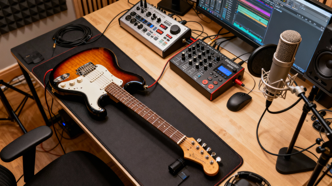 How to Record Professional Electric Guitar at Home on a Budget (Under $200)
