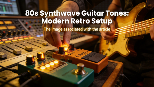 How to Use a Chorus Pedal to Add Lush, Shimmering Depth to Modern 80s-Inspired Alternative Guitar Rhythm Parts Without Sounding Dated or Overdone