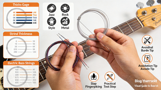 How to Choose the Right Electric Bass String Gauge for Your Playing Style & Genre Tone