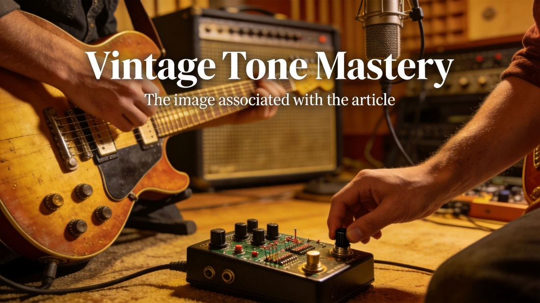 The Ultimate Guide to Using a Rotary Speaker Pedal for Authentic Vintage Electric Guitar Tones
