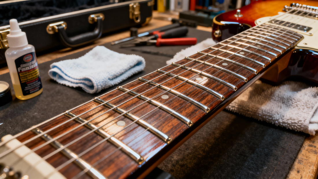 How to Maintain Your Electric Guitar Fretboard for Optimal Playability