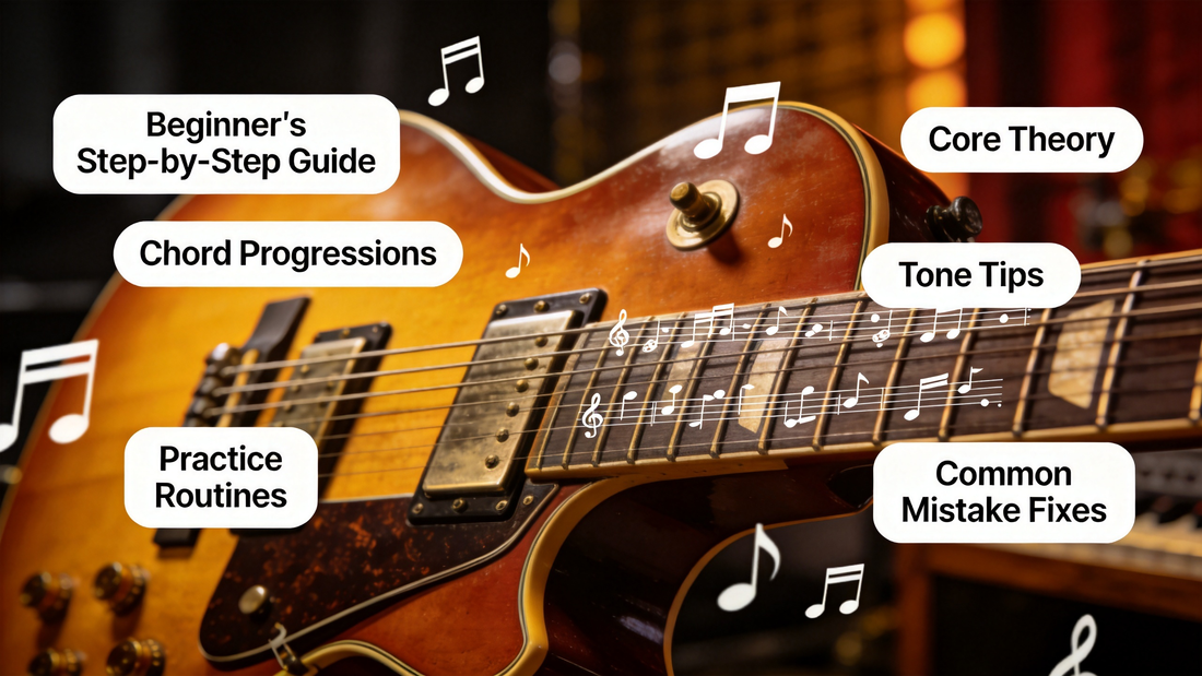 How to Create Jazz Guitar Chord Progressions for Electric Guitar: A Beginner’s Step-by-Step Guide