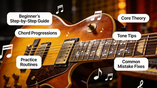 How to Create Jazz Guitar Chord Progressions for Electric Guitar: A Beginner’s Step-by-Step Guide