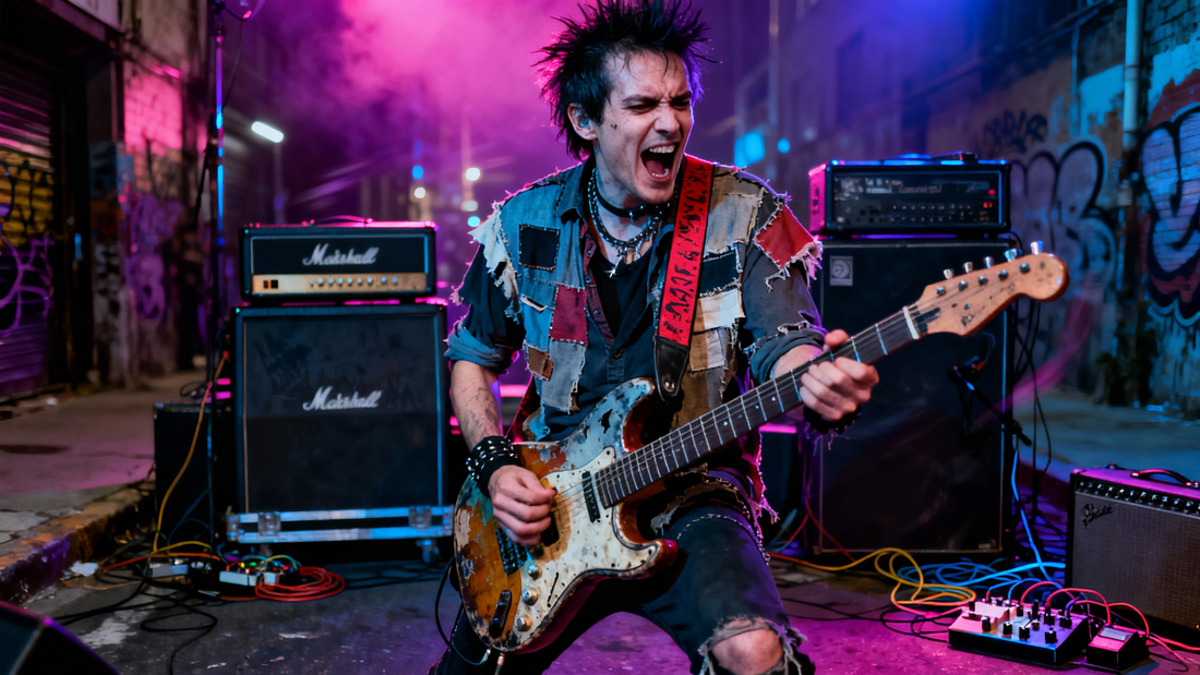 How to Channel Raw Punk Energy in Electric Guitar: Techniques, Gear & Performance Mastery