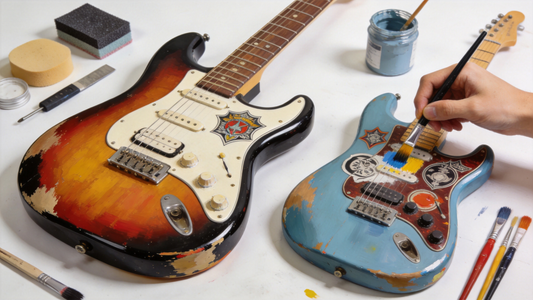 How to Customize Your Electric Guitar’s Look with Paint and Decals: Complete Step-by-Step Guide
