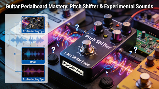 How to Use a Pitch Shifter Pedal for Experimental Electric Guitar Sounds