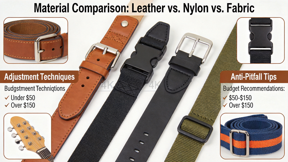 The Ultimate Guide to Choosing the Right Electric Guitar Strap for 2024