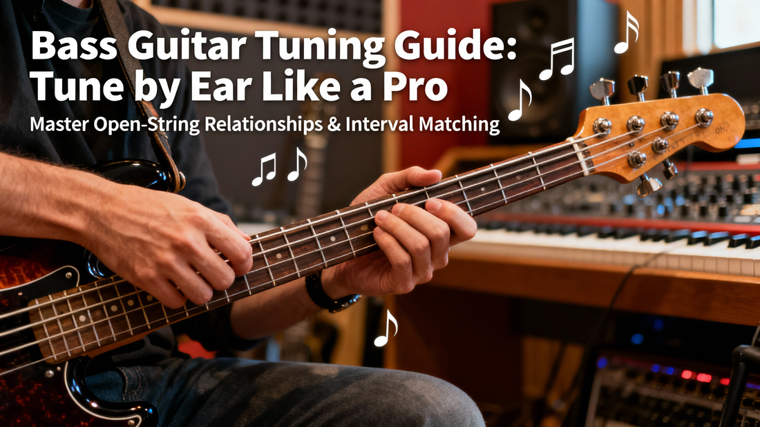 How to Tune Your Bass Guitar Without a Tuner: A Complete Ear-Tuning Guide