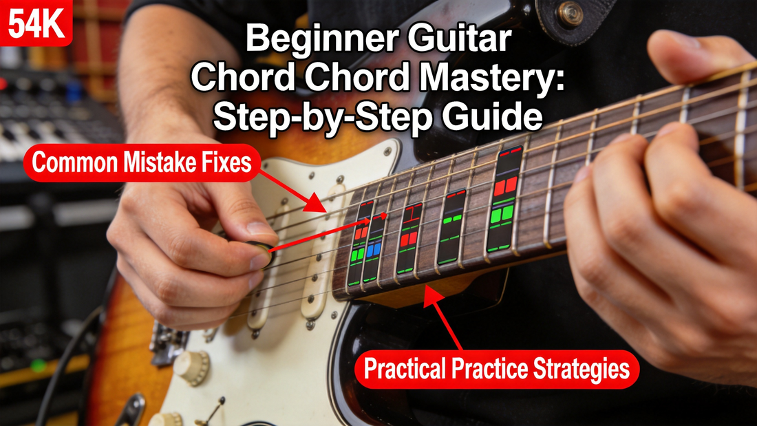 How to Master Clean Electric Guitar Chord Transitions for Beginner Guitarists