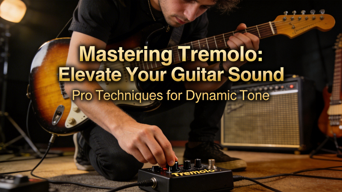 How to Use a Tremolo Pedal for Expressive Electric Guitar Effects