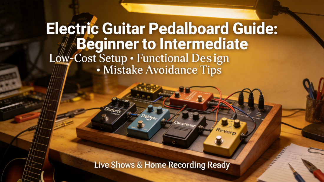 Step-by-Step Guide to Building a Functional, Budget-Friendly Electric Guitar Pedalboard for Live & Home Recording