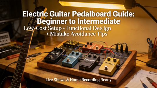 Step-by-Step Guide to Building a Functional, Budget-Friendly Electric Guitar Pedalboard for Live & Home Recording