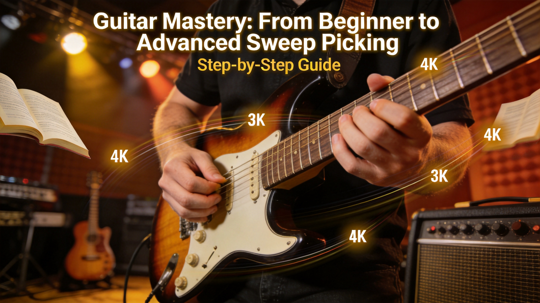 How to Master Sweep Picking on Electric Guitar: The Ultimate Beginner-to-Advanced Guide