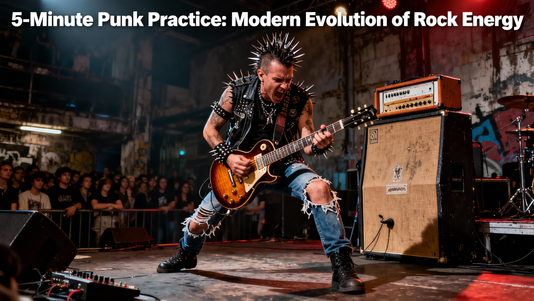How to Create Punk Rock Energy with an Electric Guitar: A Comprehensive Guide
