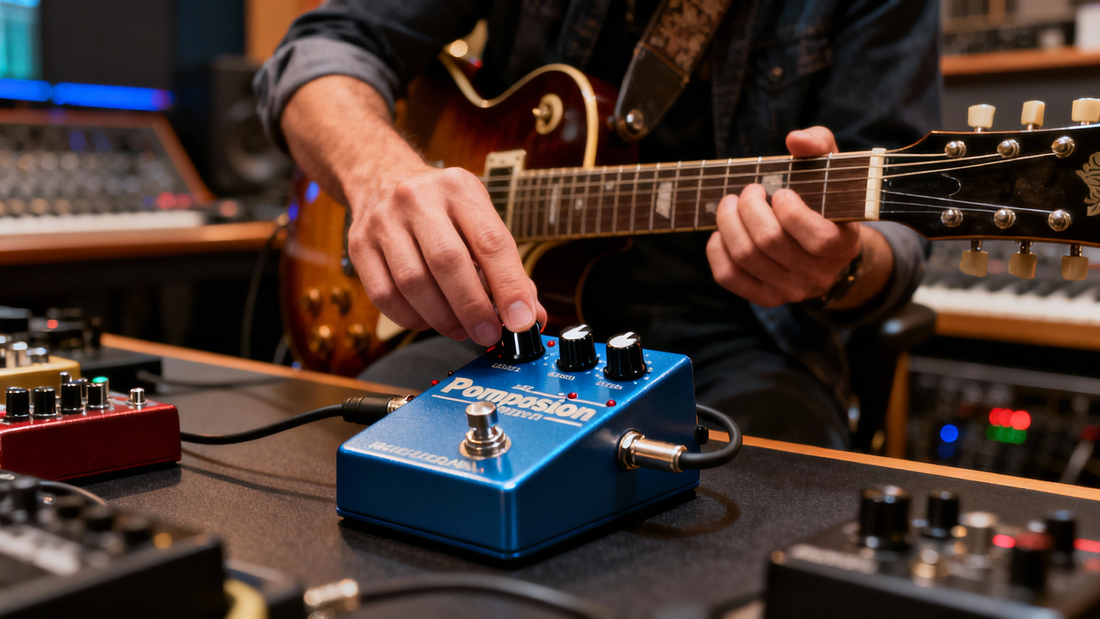 How to Use a Compression Pedal to Shape Your Electric Guitar’s Tone