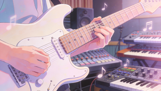 How to Add Subtle Harmonic Overtones to Clean Electric Guitar Arpeggios for Dream Pop & Shoegaze: Craft Spacious Rhythm Parts Without Clashing With Layered Synths