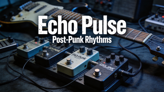 How to Use a Delay Pedal to Master Rhythmic Echo-Driven Texture for Post-Punk Guitar Rhythm Parts