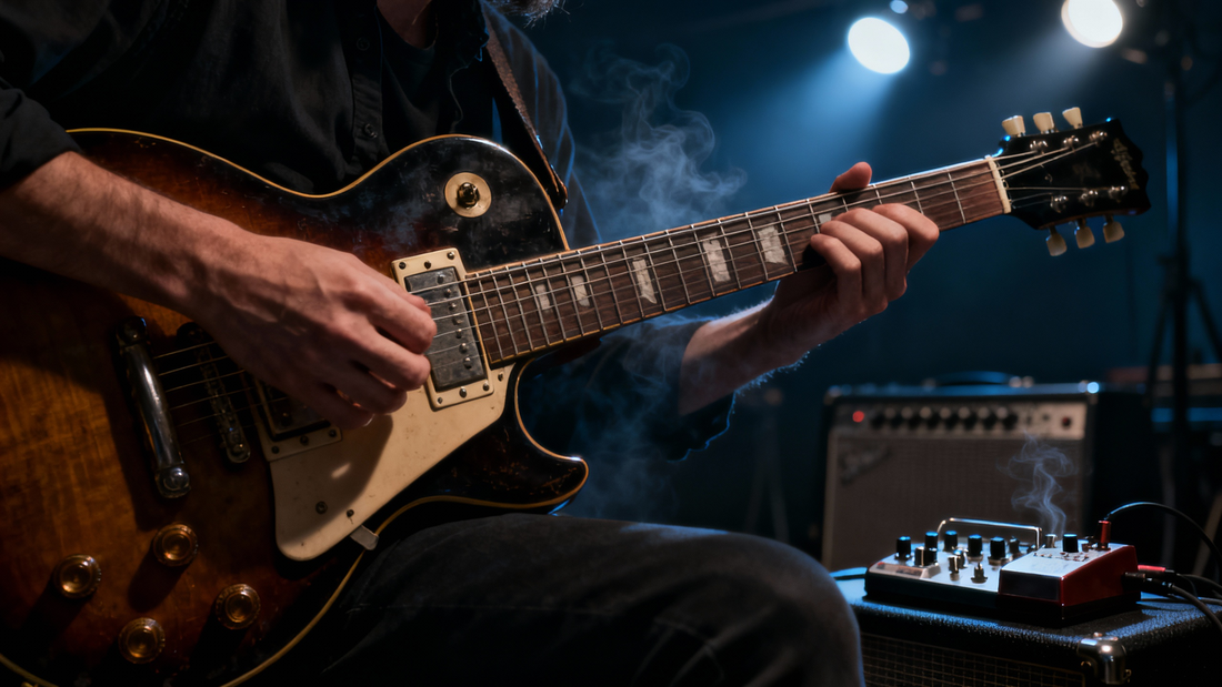 How to Create a Moody Atmosphere with Your Electric Guitar Using Open Chords