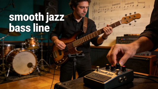 How to Use a Compressor Pedal on Bass Guitar for Smooth, Consistent Jazz Bass Lines: Even Out Note Volume & Add Subtle Sustain