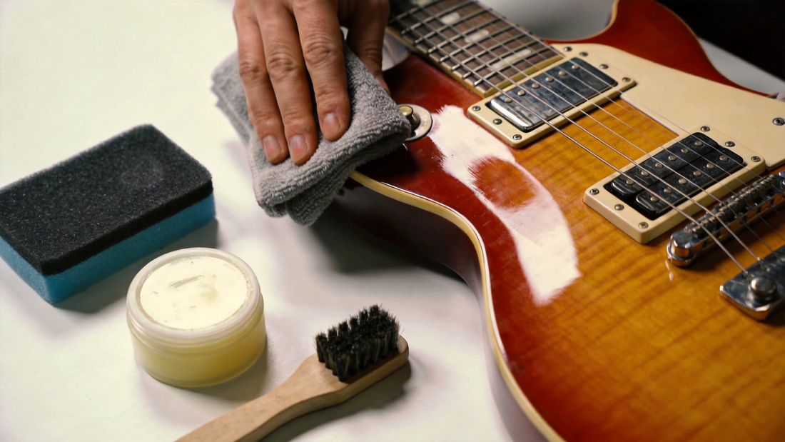 How to Clean and Polish an Electric Guitar's Body: A Step-by-Step Guide for a Spotless Glossy Finish