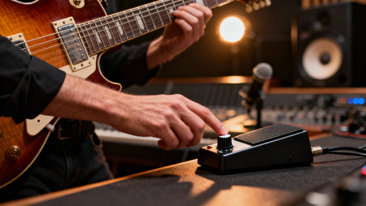 Efficient Guide: Using a Volume Pedal for Dynamic Control on Electric Guitar