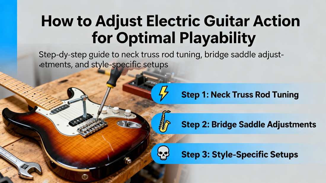 How to Adjust Electric Guitar Action for Optimal Playability